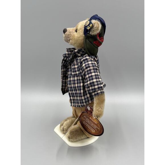 Brass Button Bears Bennet Class Of 2000 20th Century Collectibles Bear 1990’s - Picture 4 of 12